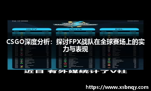 CSGO深度分析：探讨FPX战队在全球赛场上的实力与表现